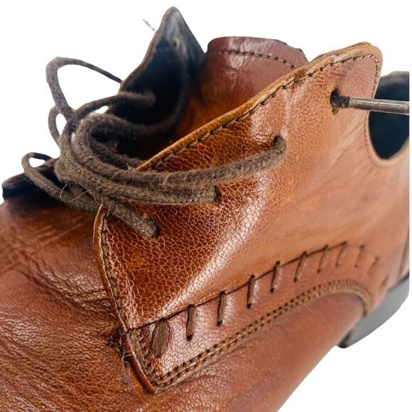 Bed Stu Mens Brown Leather Handmade Oxfords main image 6